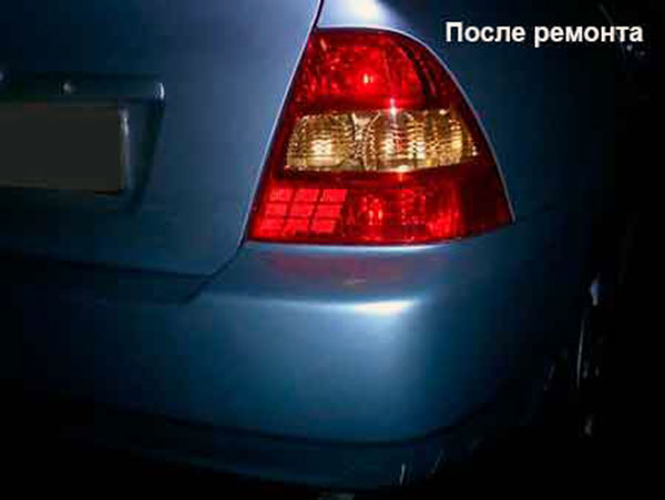 Ремонт бампера